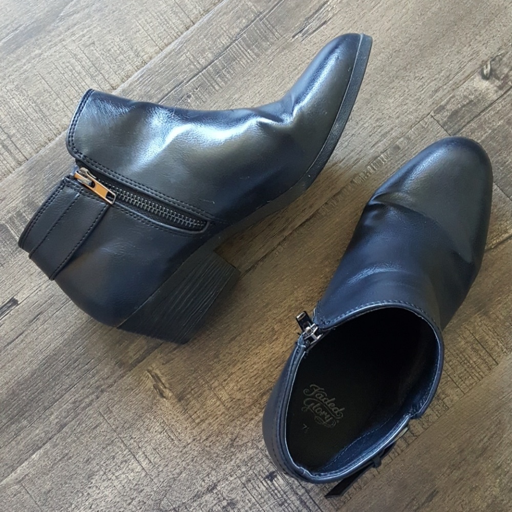 Black booties